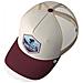 Cappellino Trucker Born To Ski Marrone Per Uomini E Donne - Foto miniatura 3