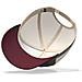 Cappellino Trucker Born To Ski Marrone Per Uomini E Donne - Foto miniatura 4