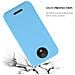 Custodia Compatibile Con Motorola Moto C Plus In Candy Blu - Coperchio Protettivo In Silicone Tpu Flessibile - Foto miniatura 7