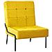 Poltrona Relax 65x79x87 Cm Giallo Senape In Velluto - Foto miniatura 1