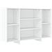 Credenza Bianca 120x30x75 cm in Legno Multistrato - Foto miniatura 1