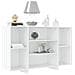 Credenza Bianca 120x30x75 cm in Legno Multistrato - Foto miniatura 7