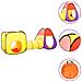 Tenda Da Gioco Per Bambini 250 Palline Multicolore 255x80x100cm - Foto miniatura 3