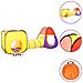 Tenda Da Gioco Per Bambini 250 Palline Multicolore 255x80x100cm - Foto miniatura 1