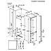 Frigorifero Combinato ENP7MD19S Da incasso Serie 700 269 L Classe D Colore Bianco - Foto miniatura 4