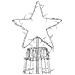 Albero Natale Luminoso 224cm 592 Led Bianco Freddo 8 Giochi Luce Metallo Esterno - Foto miniatura 5
