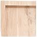 Piano Bagno 80x30x (2-4) cm in Legno Massello Non Trattato - Foto miniatura 6