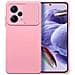 Custodia Tpu Silicone Cover Case Per Xiaomi Redmi Note 12 5g Pink - Foto miniatura 1