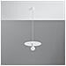 Lampada A Sospensione Flavio Bianco Sl. 0852 - Moderno Lampade A Sospensione Bianco 105x40x40 Cm - Foto miniatura 2
