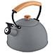 Nordic Bollitore A Induzione Con Fischio, 2,5 L Acciaio Inox., Manico In Legno Grigio - Foto miniatura 2