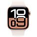 Watch Series 10 Serie 10 GPS + Cellular 42mm Cassa in Alluminio color Oro Rosa con Light Blush Sport Band - S /M - Foto miniatura 2