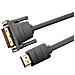 ABFBI cavo e adattatore video 3 m HDMI tipo A (Standard) DVI-D Nero - Foto miniatura 5
