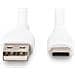 Cavo di collegamento USB-C in silicone, 1 m, bianco - Foto miniatura 5