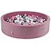 Ballenbak 130x30cm Fluweelzacht Roze - Foto miniatura 1