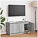Mobile TV Grigio Sonoma 100x38x49 cm Legno ingegnerizzato - Foto miniatura 2