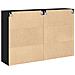 Armadi a Muro 2 pcs Rovere Nero 69,5x34x90 cm Legno Ingegnerizzato - Foto miniatura 8