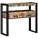 Tavolini  Multicolore 90x33x75 cm in Legno Massello Recuperato e Metallo - Foto miniatura 4