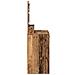 Toeletta  con luci LED in legno usato 79x41x135 cm - Foto miniatura 6