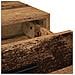Toeletta  con luci LED in legno usato 79x41x135 cm - Foto miniatura 8