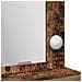 Toeletta  con luci LED in legno usato 79x41x135 cm - Foto miniatura 9