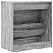 Scarpiera Grigio Sonoma 60x34x63,5 cm in Legno Multistrato - Foto miniatura 7