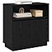 Credenza con LED Rovere nero 71 x 34.5 x 75 cm - Foto miniatura 3