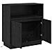 Credenza con LED Rovere nero 71 x 34.5 x 75 cm - Foto miniatura 6