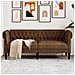 Divano Chesterfield Argille Marrone 182.5 x 74.5 x 74.5 cm - Foto miniatura 3