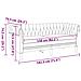 Divano Chesterfield Argille Marrone 182.5 x 74.5 x 74.5 cm - Foto miniatura 8
