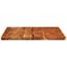 Piano Tavolo 110x80x2,5 cm Rettangolare Legno Massello Acacia - Foto miniatura 4