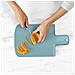 Tagliere Pieghevole Duo Blu Per Cucina Antiscivolo Design Compatto Resistente Facile Da Riporre Superficie Durevole Ideale Per Spazi Ridotti - Foto miniatura 2