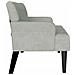 Panca Chesterfield Grigio chiaro 112 x 65.5 x 75 cm Velluto - Foto miniatura 5