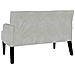 Panca Chesterfield Grigio chiaro 112 x 65.5 x 75 cm Velluto - Foto miniatura 6