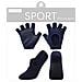 Set Guanti E Calzini Yoga Antiscivolo - Ideale Per Pilates, Danza E Fitness Navyblue - Foto miniatura 1