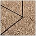 Tappeti per area HUARTE Naturale 200 x 200 cm Poliestere - Foto miniatura 5