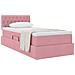 Letto con Contenitore con materasso Rosa 90 x 190 cm Velluto - Foto miniatura 3