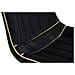 Sedia Paris Nera E Gold In Velluto Con Gambe Dorate - Set 2 Pezzi - Foto miniatura 6