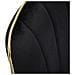 Sedia Paris Nera E Gold In Velluto Con Gambe Dorate - Set 2 Pezzi - Foto miniatura 8