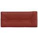 Cuscino per schienale di pallet VIANEN 100% Poliestere Rosso - Foto miniatura 3