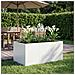 Vaso da giardino Bianco 120 x 80 x 60 cm - Foto miniatura 2