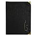 carta dei vini a4-24x34cm nero in pvc basic con 4+2 buste fisse - Foto miniatura 1