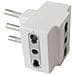 Adattatore Triplo Bianco 10a - Foto miniatura 1