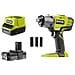 18v Chiave Pneumatica Per Oneplus - 2.0ah Batteria Lithiumplus - Caricabatterie R18iw3-120s - Foto miniatura 1