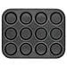 J1602802 success, Teglia Con 12 Stampini In Alluminio Nero, 35,5 x 25 x 1,5 Cm - Foto miniatura 6