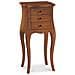 Judd - Mobile Portatelefono In Legno Massello Cm 34 X 31 X 72 H - Foto miniatura 1