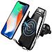 Supporto Smartphone Per Auto Caricatore Qi 7.5w 10w Si Regola Automaticamente - Foto miniatura 4