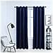 Tende Oscuranti Con Anelli 2 Pz Blu Scuro In Velluto 140x225 Cm - Foto miniatura 1