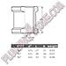 12 Inch Femmina Bsp Filo Tubo Connessione Avvitato Raccordi Manicotto - Foto miniatura 2