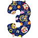 Amscan - Palloncino In Alluminio Cifra Paw Patrol 66 Cm - Foto miniatura 3