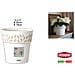 Vaso Opera Cloe 20x19 con Riserva D'acqua, made In Italy - Bianco - Foto miniatura 3